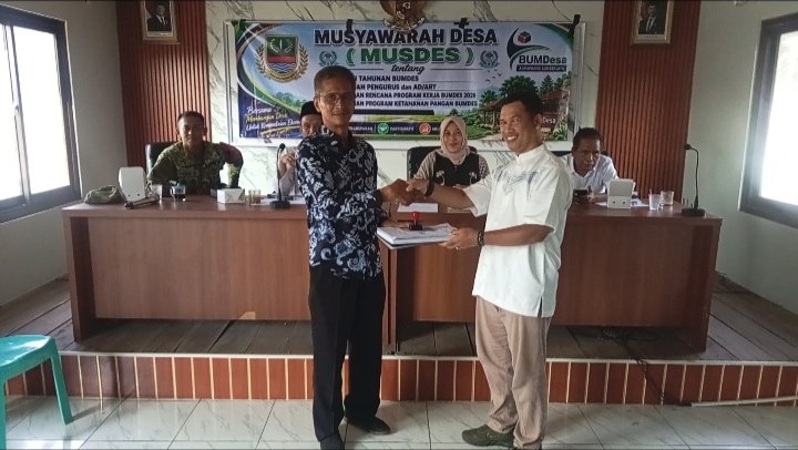 BUMDes Agraprana Sumberjaya Resmi Berganti Kepemimpinan, Husni Solihin Nahkodai Periode 2026–2030