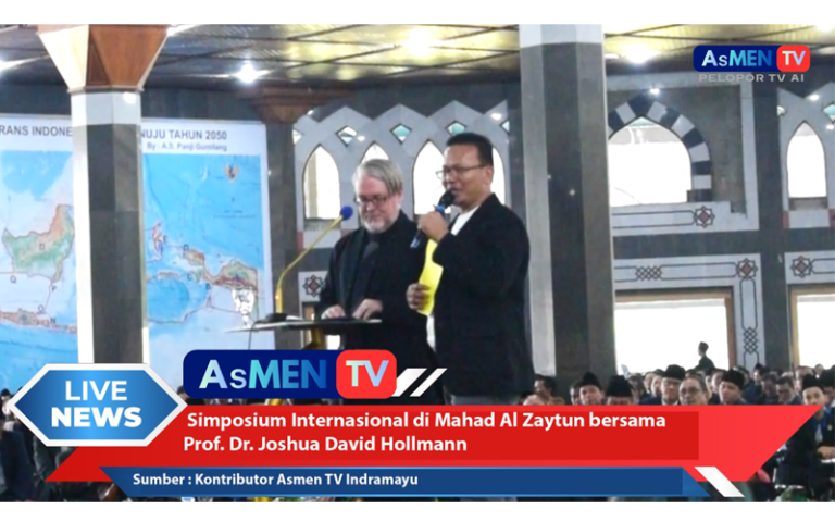 Kabar Hangat: Seminar Internasional Al Zaytun Bersama Prof. Dr. Joshua David Hollmann (Cek Faktanya)