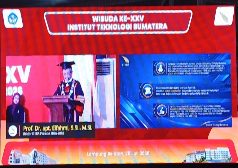 1.504 Sarjana Resmi Diwisuda, ITERA Cetak Generasi Unggul untuk Indonesia