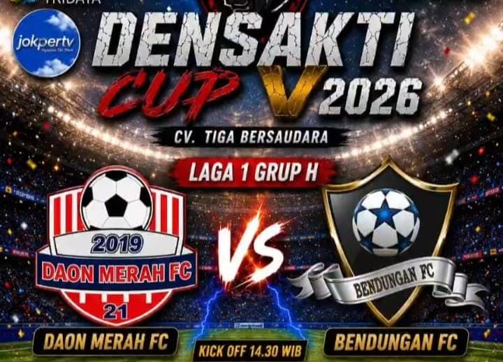 Daon Merah FC Tundukkan Bendungan FC 1-0 di Den Sakti Cup Jilid V, Gol Indah Edho Antar Tim Kebanggaan Mangunjaya Raih Kemenangan