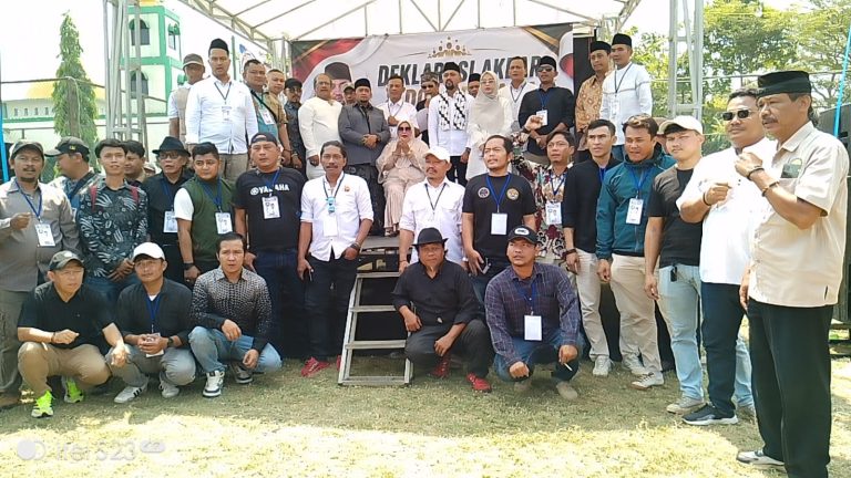 Tim Pemenangan Solid, Deklarasi H. Dulloh Syafei Dihadiri Berbagai Elemen Masyarakat